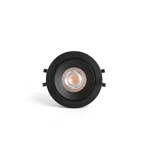 KIVI Встраиваемый светильник ORIENTABLE черный 7W 3000K 36° IP44