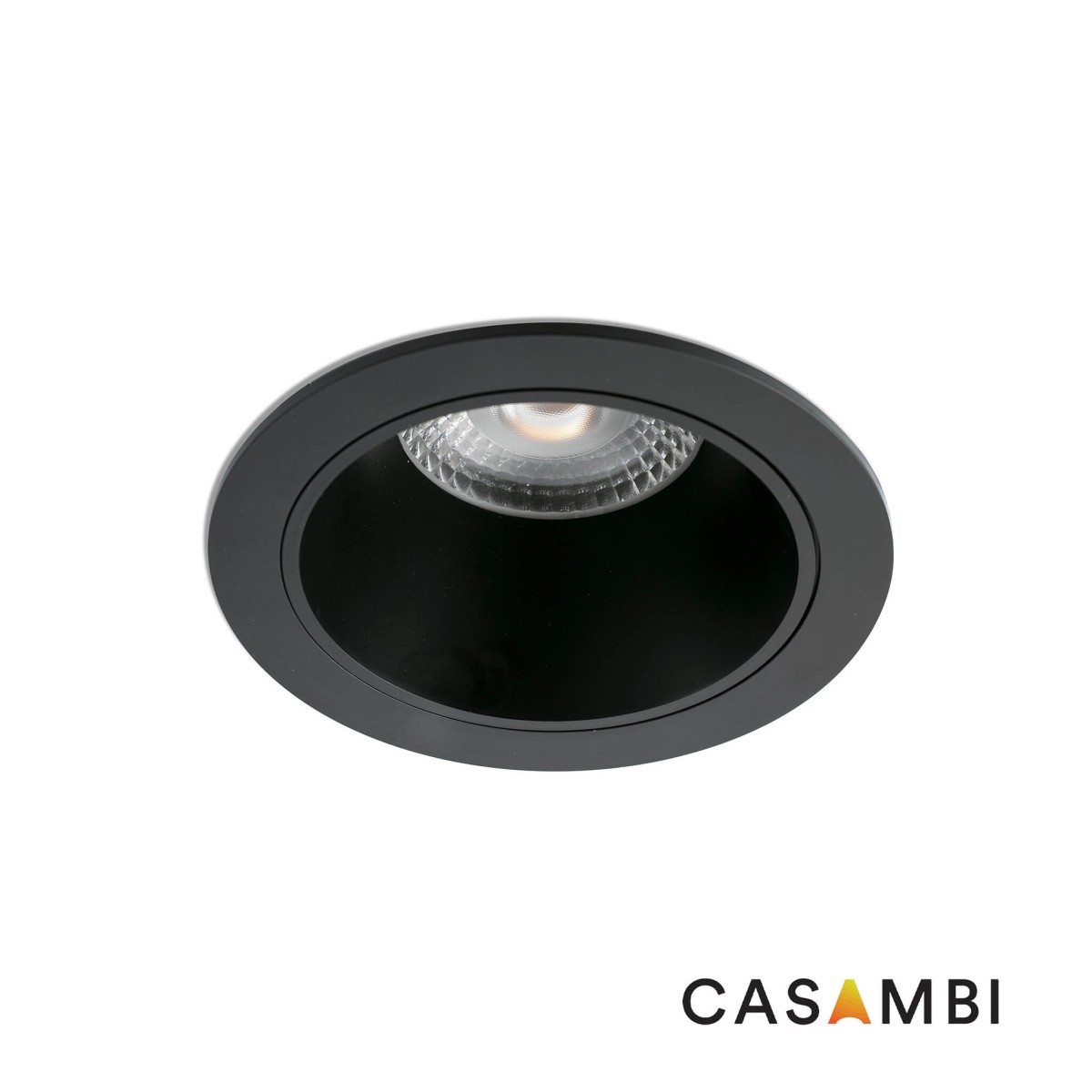 Встраиваемый светильник KIMO 30W черный 12є 2700K CRI90 CASAMBI