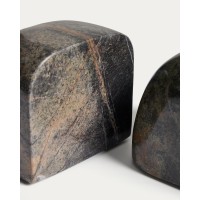Подставка для книг Benine из темно-зеленого мрамора