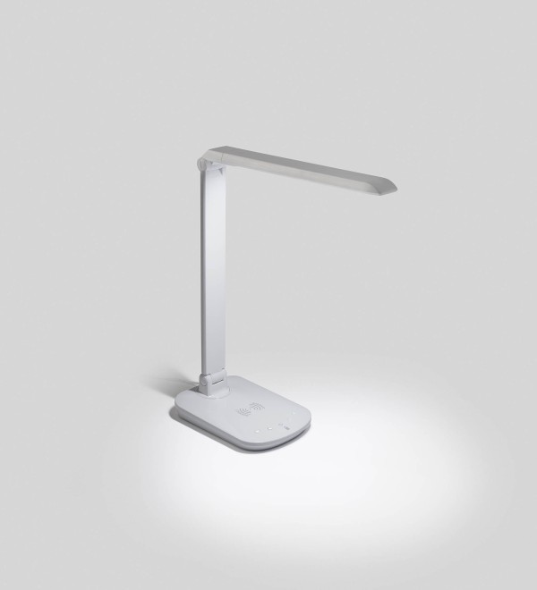 Белая настольная лампа Anouk с индукционной зарядкой LED 8W 2700-6500K