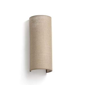 Настенный светильник Otton R Round Jute вертикальный 2xE27