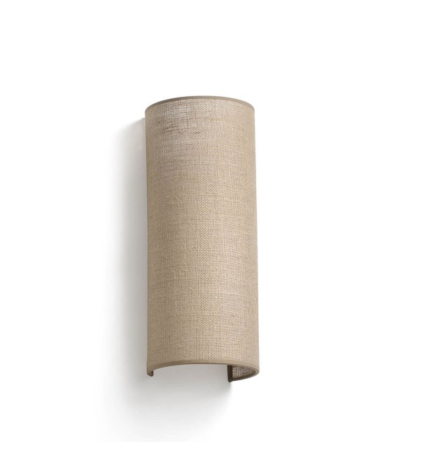 Настенный светильник Otton R Round Jute вертикальный 2xE27