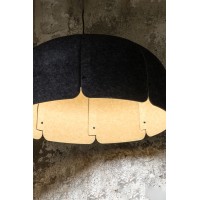 Люстра Mute темно-серый/коричневый 4000K