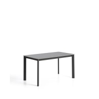Уличный стол Anafi с графитовой столешницей из спеченного камня, 140 x 80 см