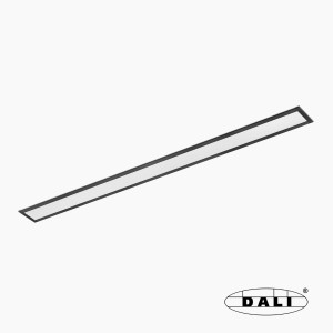 Встраиваемый светильник VIA PRISM. Y DALI черный 56CM 26W 3000K