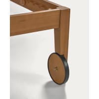 Шезлонг Caterin из эвкалипта бежевый