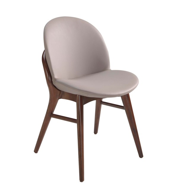 Стул CH19058/4107 с обивкой из экокожи и каркасом из массива ясеня