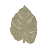 Ковер Лист монстеры - оливковый 200*300