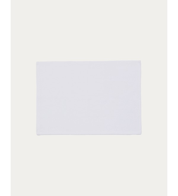 Коврик для ванной Erona из хлопка белый 50 x 70 см