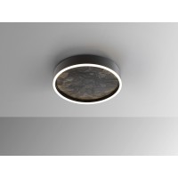 Потолочный светильник Stone CCT- черный LED 40D