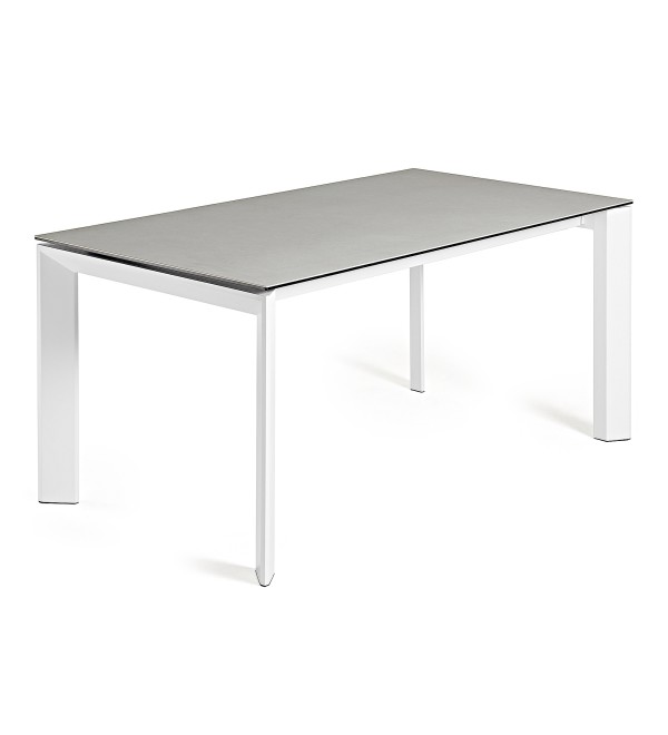 ATTA Стол 140 (200) x90 белый, керамика