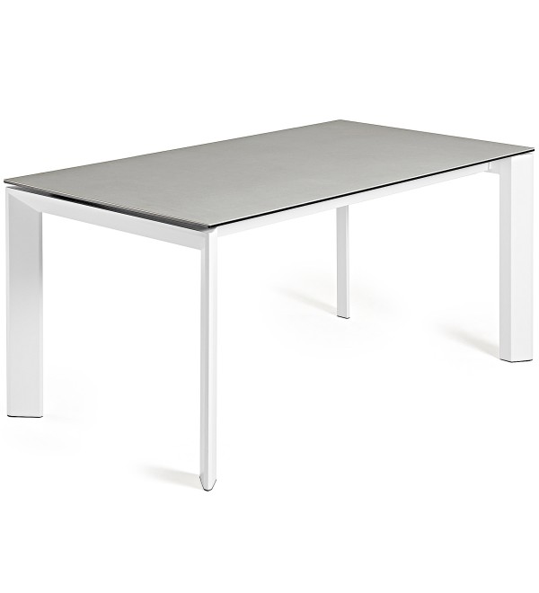 ATTA Стол 140 (200) x90 белый, керамика