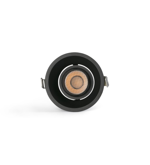 TULIPA Встраиваемый светильник 10W 4000K CRI90 55° черный TRIAC