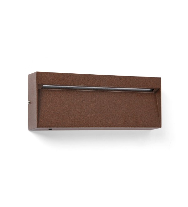 Уличный настенный светильник DUNE APLIQUE RECTANGULAR темно-коричневый 6W 4CCT