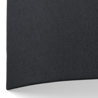 Бра горизонтальное полукруглое Cotton черное
