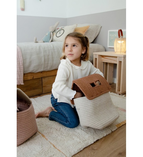 Корзина Домик тофи 22*22*34