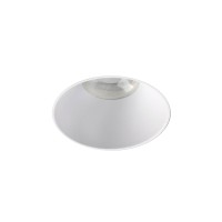 FLAC Белый встраиваемый безрамочный светильник IP44 MR11 GU10