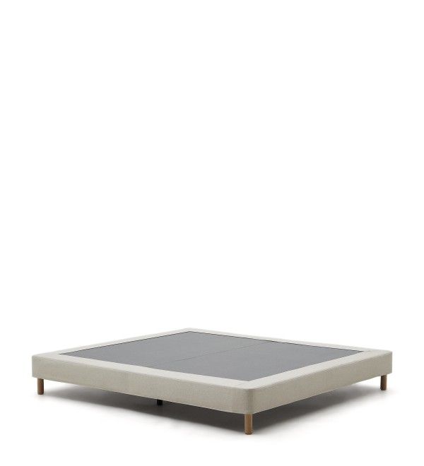 Основание кровати Ofelia со съемным чехлом бежевого цвета 150 x 200 см