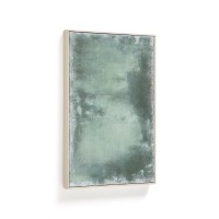 Абстрактная картина Selnar зеленая 60 x 90 см