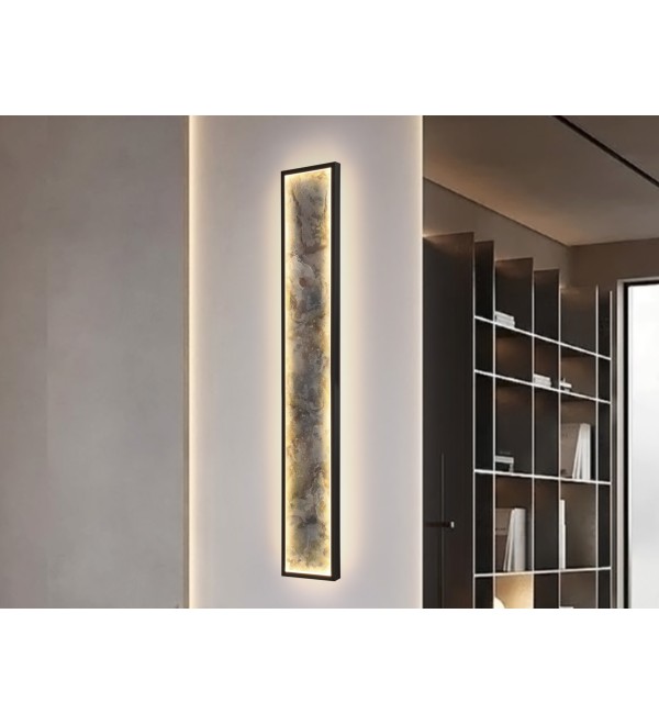 Настенный светильник Stone CCT- черный LED L100