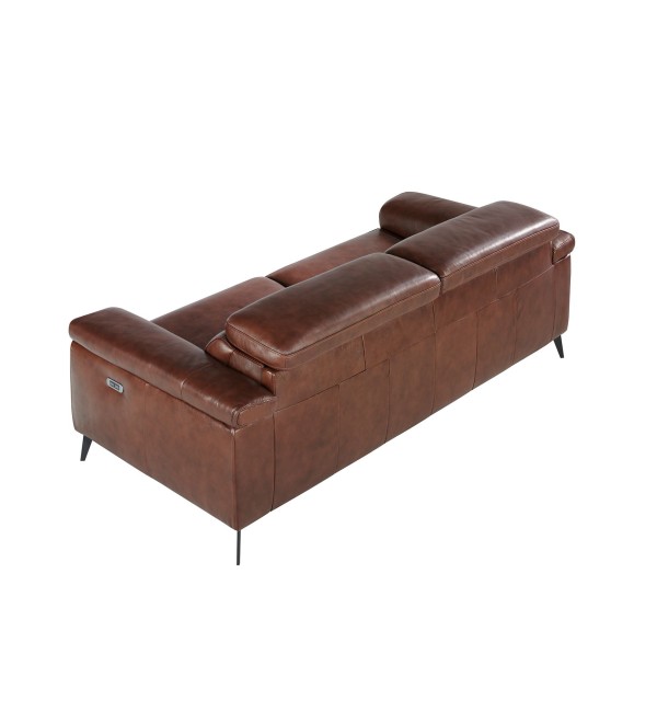 Диван 3-х местный 5319-3P-M1595 /6117 с реклайнером коричневый
