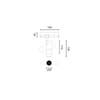 LINSE ZOOM Трековый светильник 20W черный 20є-50є 4000K THRIVE DALI