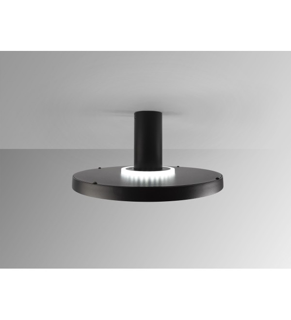 Настенный/потолочный светильник Stone CCT- черный LED D30