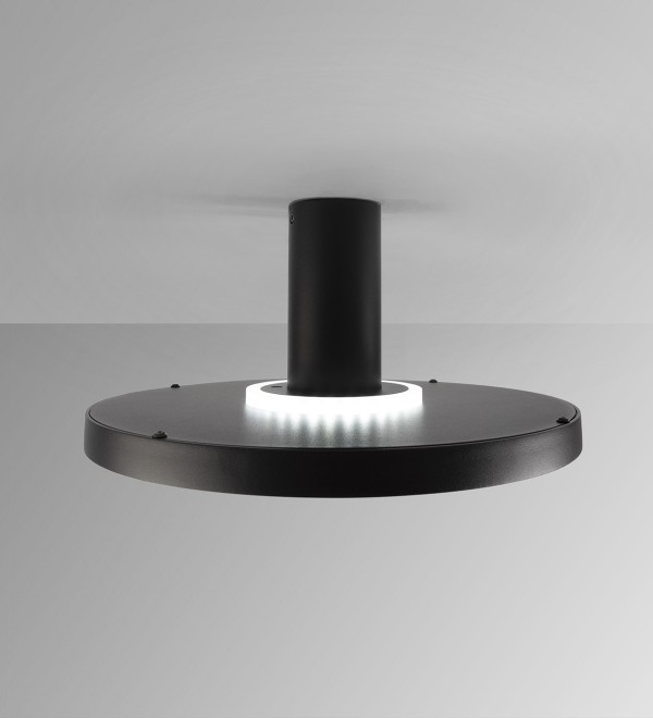Настенный/потолочный светильник Stone CCT- черный LED D30