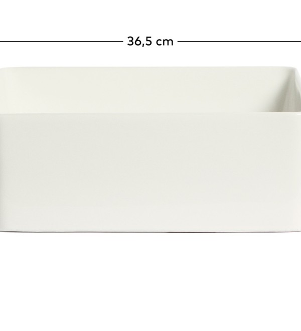 Раковина Ovara из белой керамики 36,5 x 36,5 см