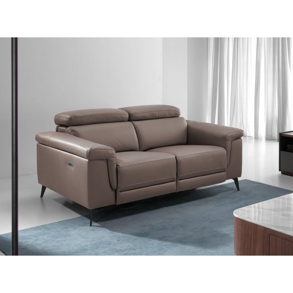 Диван 5319-2P-M9922 /6106 2-х местный с реклайнером