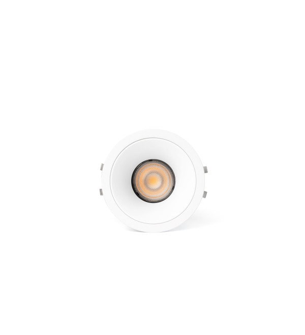 LOX Белый встраиваемый светильник ориентируемый, 2700К 6-8W 2700K 36°