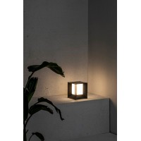 Уличный настенный светильник Mila темно-серый