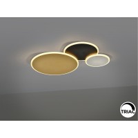 Umbra Потолочный светильник черный/золотой/белый
