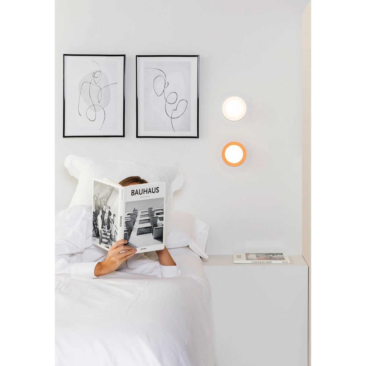 Настенный/потолочный светильник May коралловый LED 4W 2700K