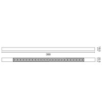 Трековый светильник NESO SLIM POINT-24 3000K 12 GRADOS черный CASAMBI