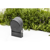 Темно-серая проекционная лампа Muur 250