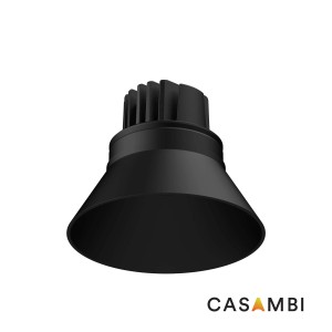 Встраиваемый светильник ELIOS BELL IP20 10W черный 24є 2700K CASAMBI