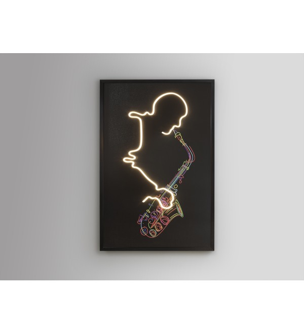 Saxofon Светодиодная картина LED 80X120