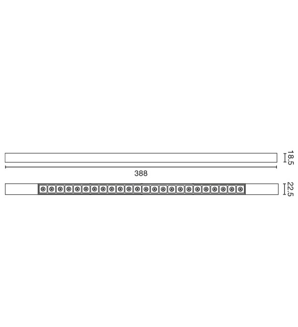 Трековый светильник NESO SLIM POINT-24 2700K 12 GRADOS черный DALI