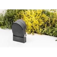 Темно-серая проекционная лампа Muur 250