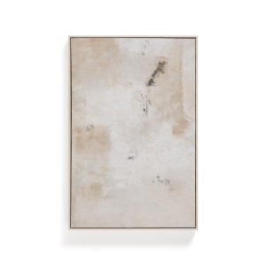 Абстрактная картина Selnar бежевая 60 x 90 см