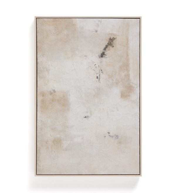 Абстрактная картина Selnar бежевая 60 x 90 см