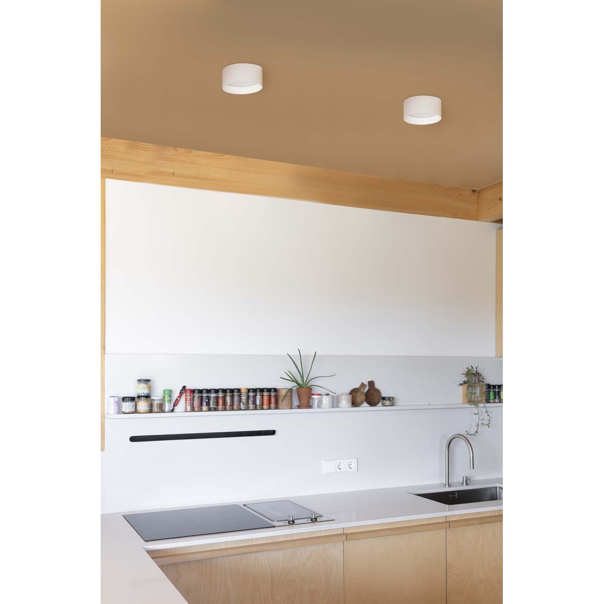 MIZU Потолочный светильник белый/белый LED 15W 2700K