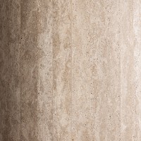 Обеденный стол из бежевого травертина Thiennes