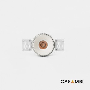Tulipa Белый встраиваемый даунлайт без рамки 7W 36° 4000K CRI90 Casambi