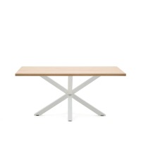 Стол Arya 160x100 белый натуральный