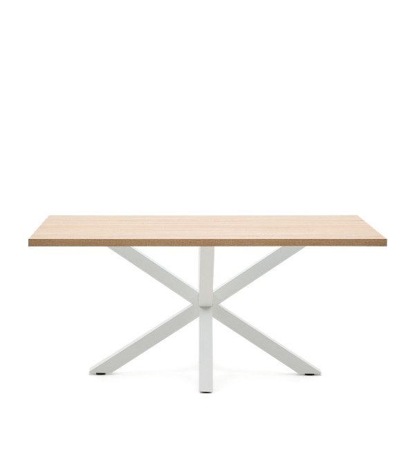 Стол Arya 160x100 белый натуральный