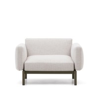 Садовое модульное кресло Sorells из алюминия с зеленой отделкой