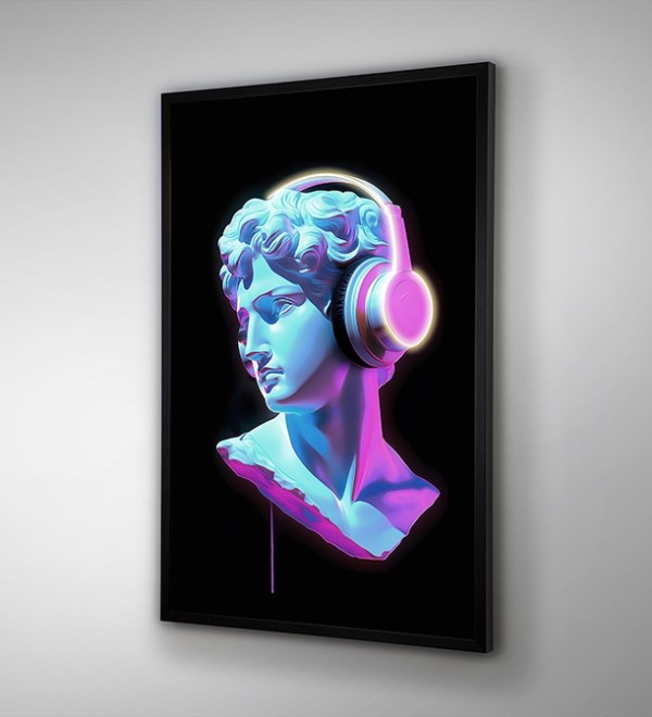Картина Busto COLOR LED 80X120