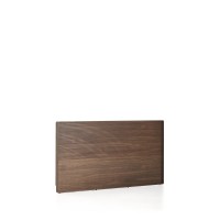 Изголовье Norlen из орехового шпона с темной отделкой LED 60 x 200 см